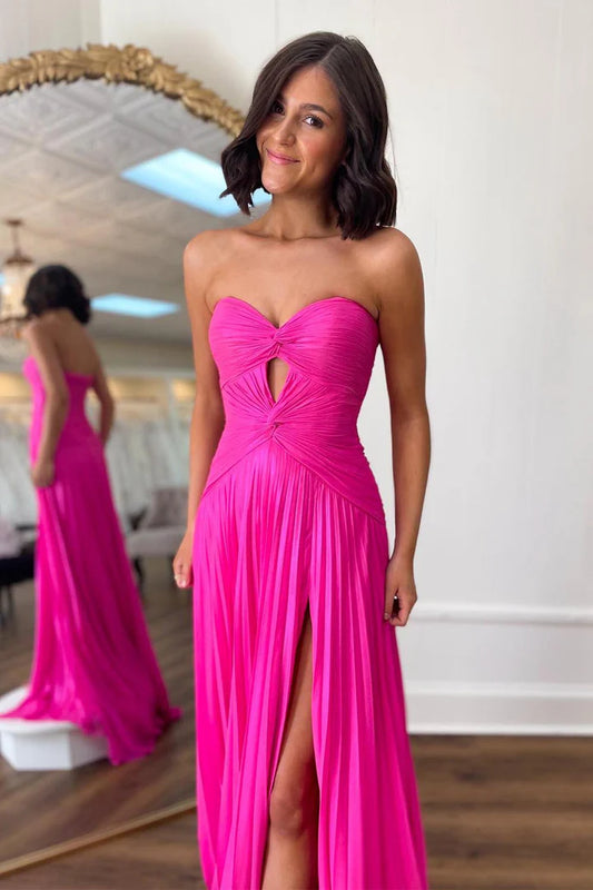 Sweetheart pleated off shoulder high waisted Prom Dresses