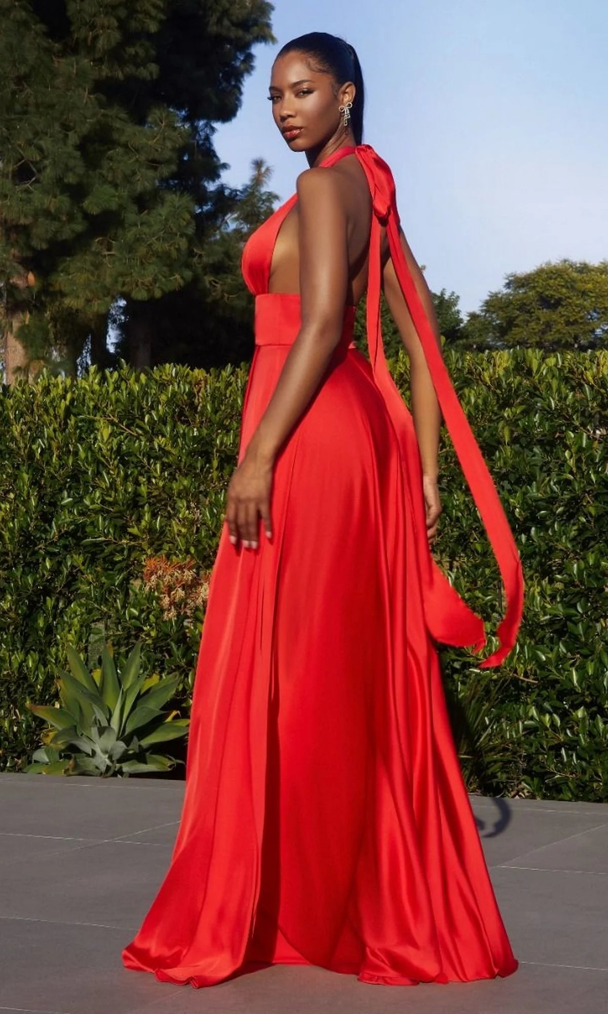 Long Infinity Prom Dress with Slit